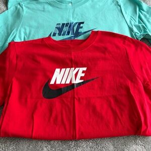 Lot of two Nike t shirts, new